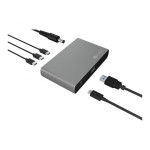 Icy Box Thunderbolt 4 Docking Station με 4K PD και σύνδεση 2 Οθονών Μαύρο (IB-HUB801-TB4)