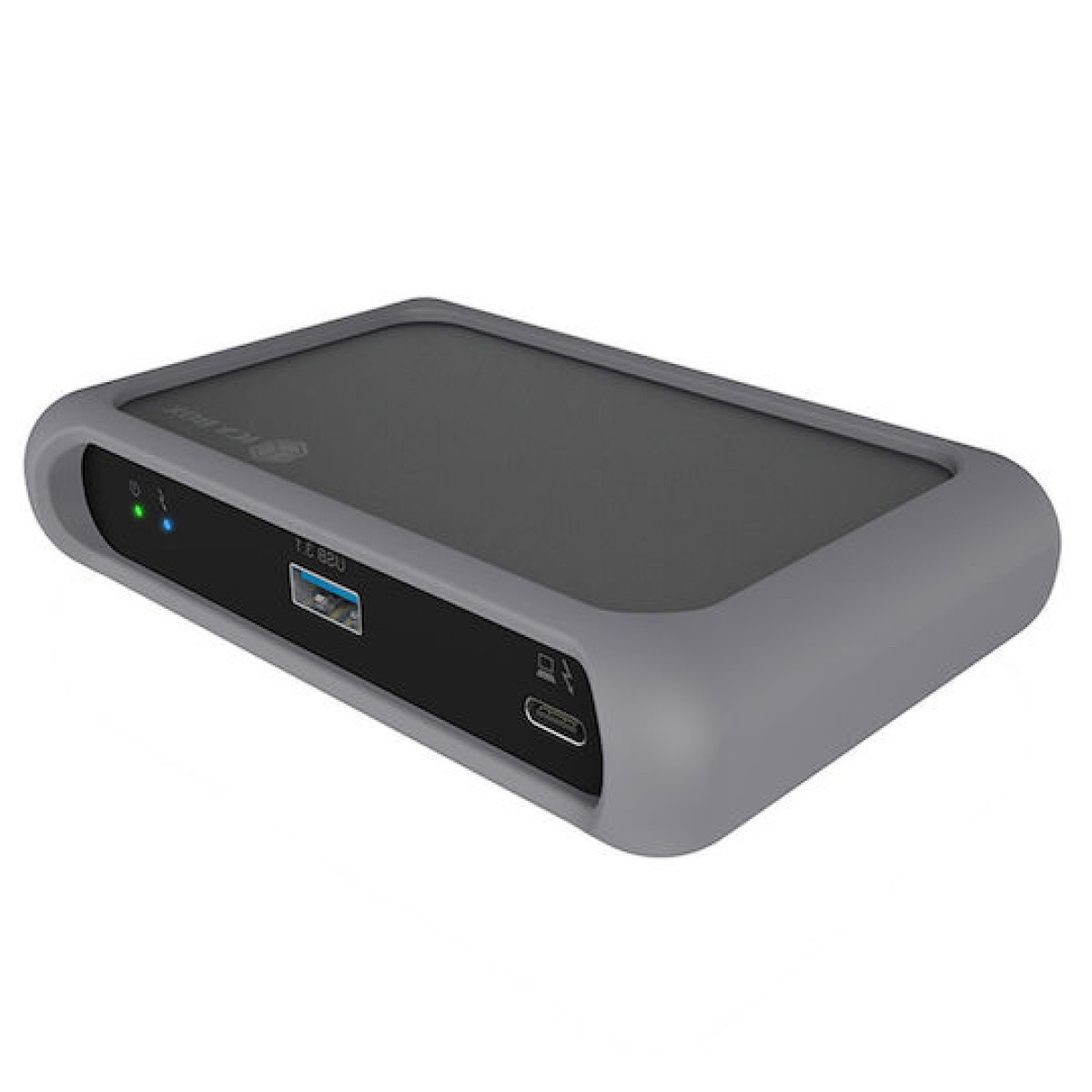 Icy Box Thunderbolt 4 Docking Station με 4K PD και σύνδεση 2 Οθονών Μαύρο (IB-HUB801-TB4)