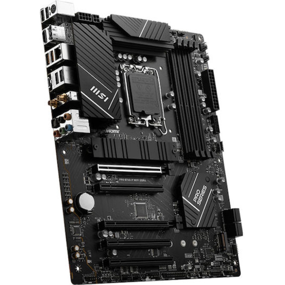 MSI Pro B760-P WIFI DDR4 Motherboard ATX με Intel 1700 Socket 7D98-001R
