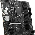 MSI Pro B760M-P DDR4 Motherboard Micro ATX με Intel 1700 Socket 7E02-001R