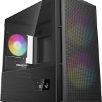 Deepcool CH360 Digital Gaming Micro Tower Κουτί Υπολογιστή με Πλαϊνό Παράθυρο Μαύρο