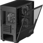 Deepcool CH360 Digital Gaming Micro Tower Κουτί Υπολογιστή με Πλαϊνό Παράθυρο Μαύρο