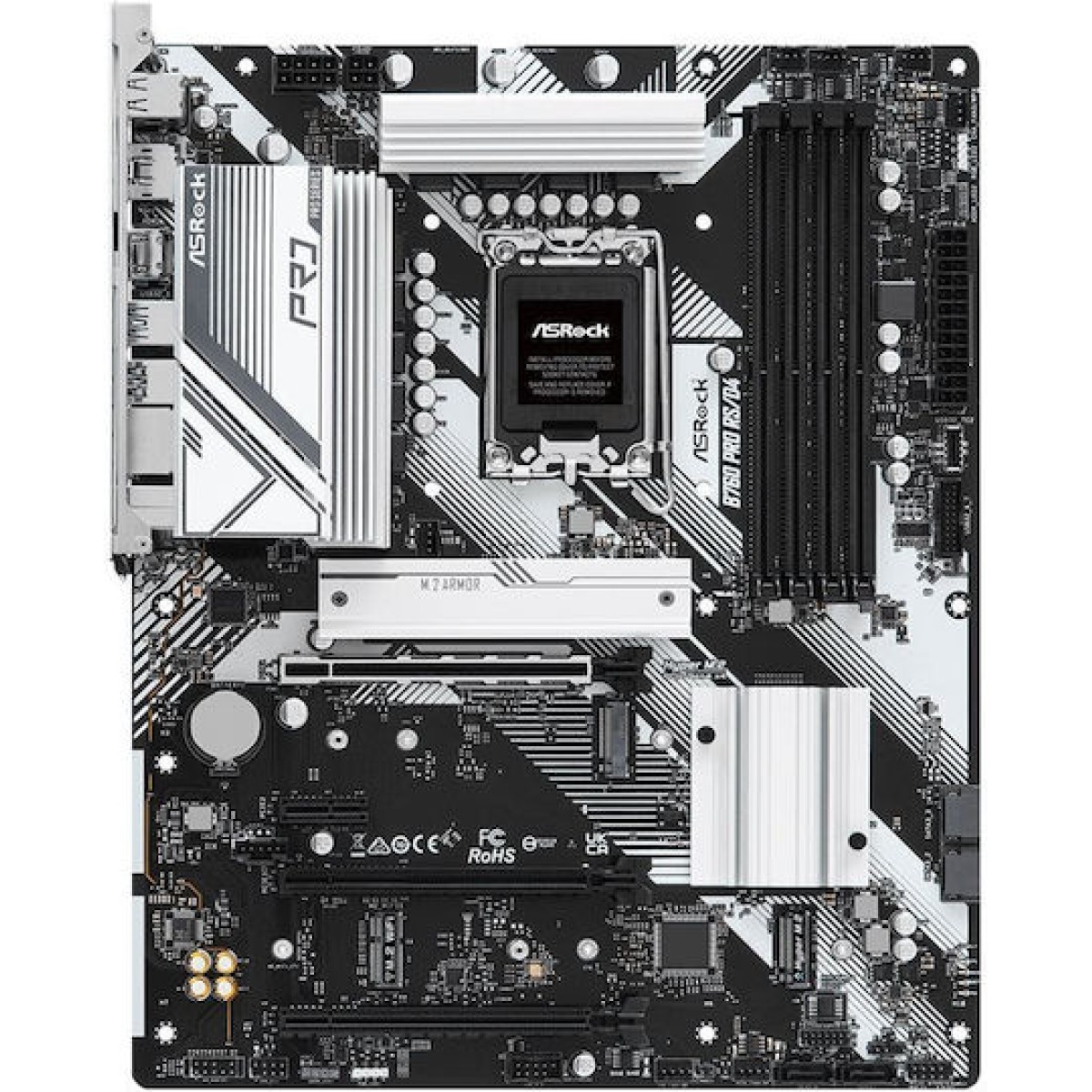 ASRock B760 PRO RS/D4 Motherboard ATX με Intel 1700 Socket 90-MXBL80-A0UAYZ