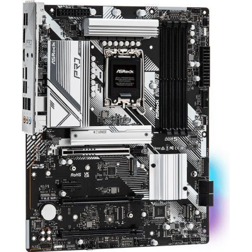 ASRock B760 PRO RS Motherboard ATX με Intel 1700 Socket 90-MXBKS0-A0UAYZ