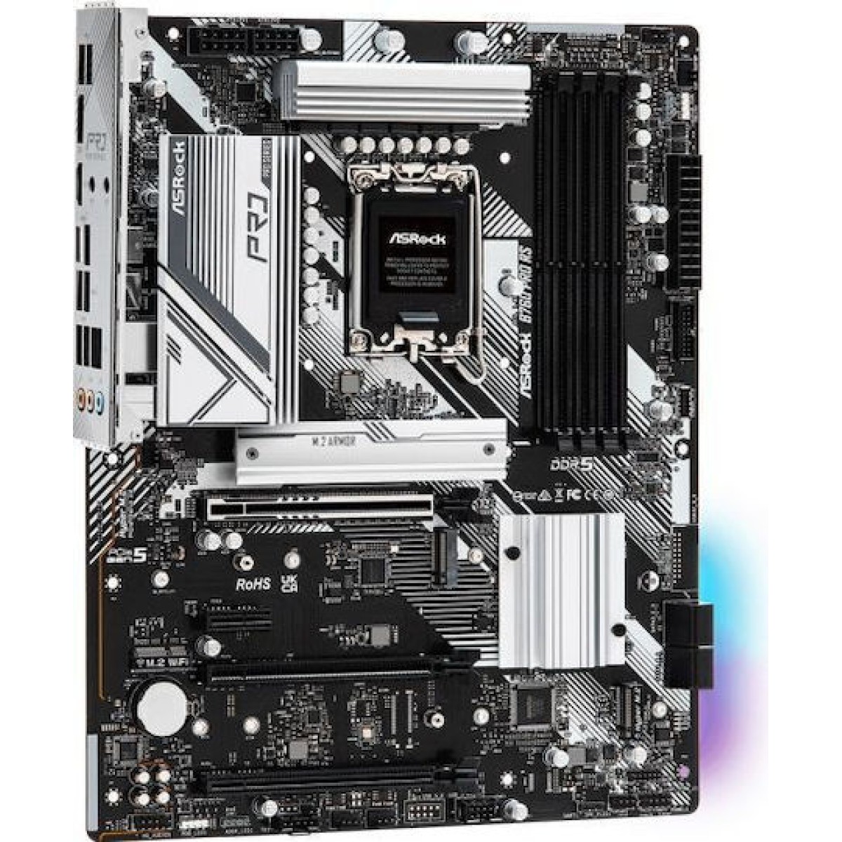 ASRock B760 PRO RS Motherboard ATX με Intel 1700 Socket 90-MXBKS0-A0UAYZ