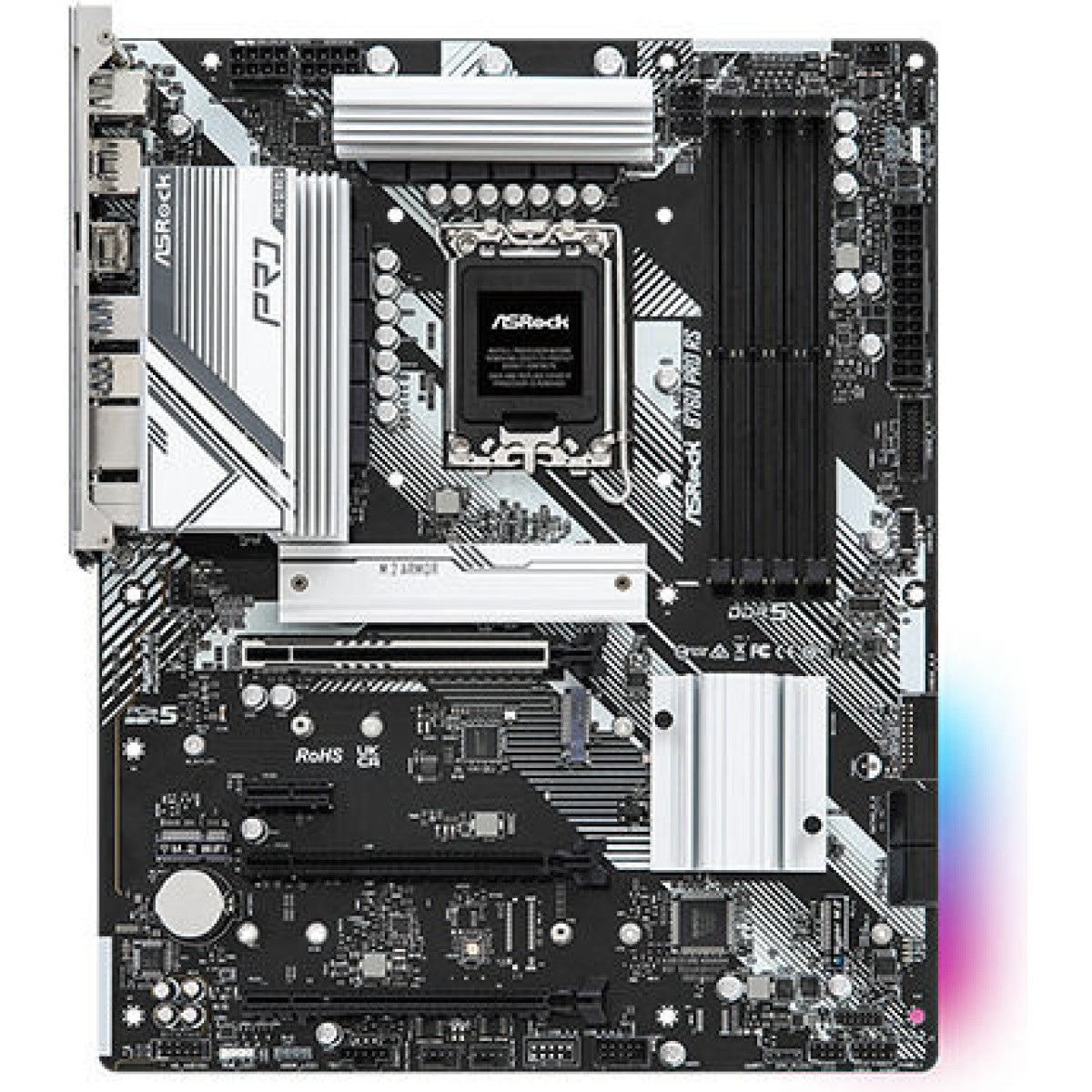 ASRock B760 PRO RS Motherboard ATX με Intel 1700 Socket 90-MXBKS0-A0UAYZ
