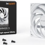 Be Quiet Pure Wings 3 Case Fan 120mm με Σύνδεση 4-Pin PWM Λευκό