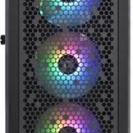Thermaltake Ceres 500 TG Gaming Midi Tower Κουτί Υπολογιστή με Πλαϊνό Παράθυρο και RGB Φωτισμό Μαύρο