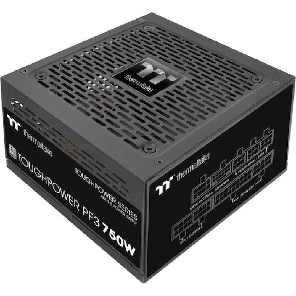 Thermaltake Toughpower PF3 750W Μαύρο Τροφοδοτικό Υπολογιστή Full Modular 80 Plus Platinum