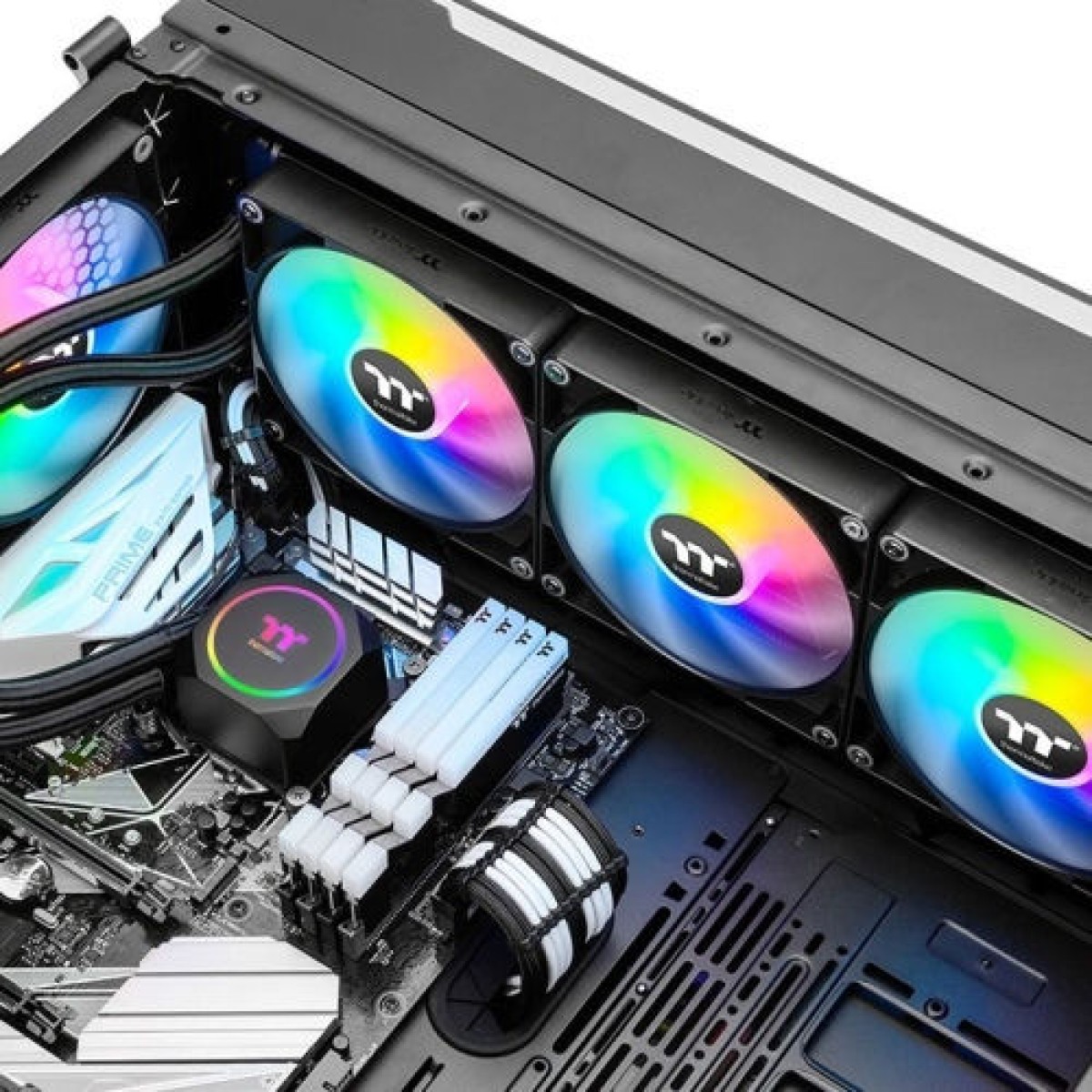 Thermaltake TH420 ARGB Sync Υδρόψυξη Επεξεργαστή Τριπλού Ανεμιστήρα 140mm για Socket AM4/AM5/1700/1200/115x