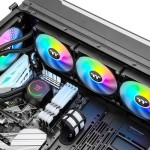Thermaltake TH420 ARGB Sync Υδρόψυξη Επεξεργαστή Τριπλού Ανεμιστήρα 140mm για Socket AM4/AM5/1700/1200/115x