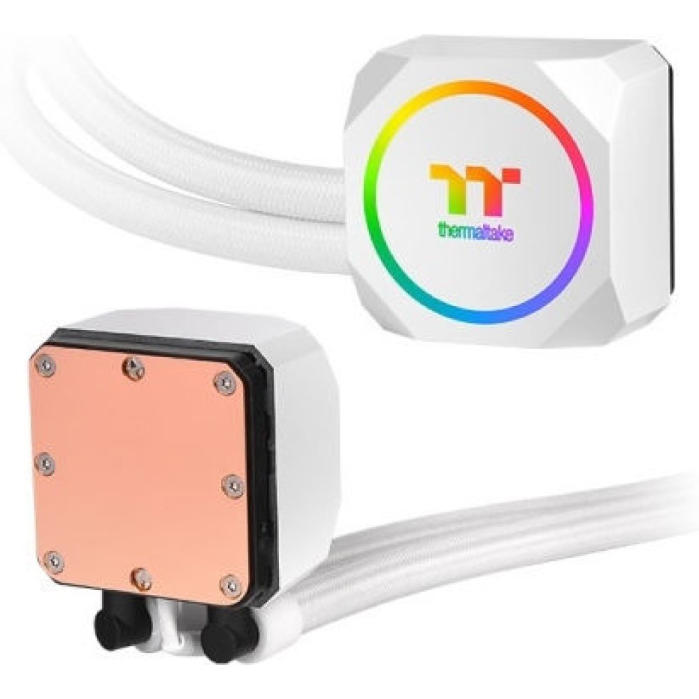 Thermaltake TH420 ARGB Sync Υδρόψυξη Επεξεργαστή Τριπλού Ανεμιστήρα 140mm για Socket AM4/AM5/1700/1200/115x Λευκή