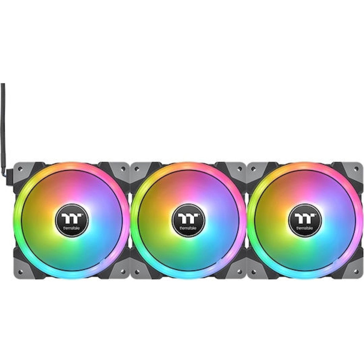 Thermaltake Swafan EX12 Set Case Fan 120mm με RGB Φωτισμό και Σύνδεση 9-Pin 3τμχ
