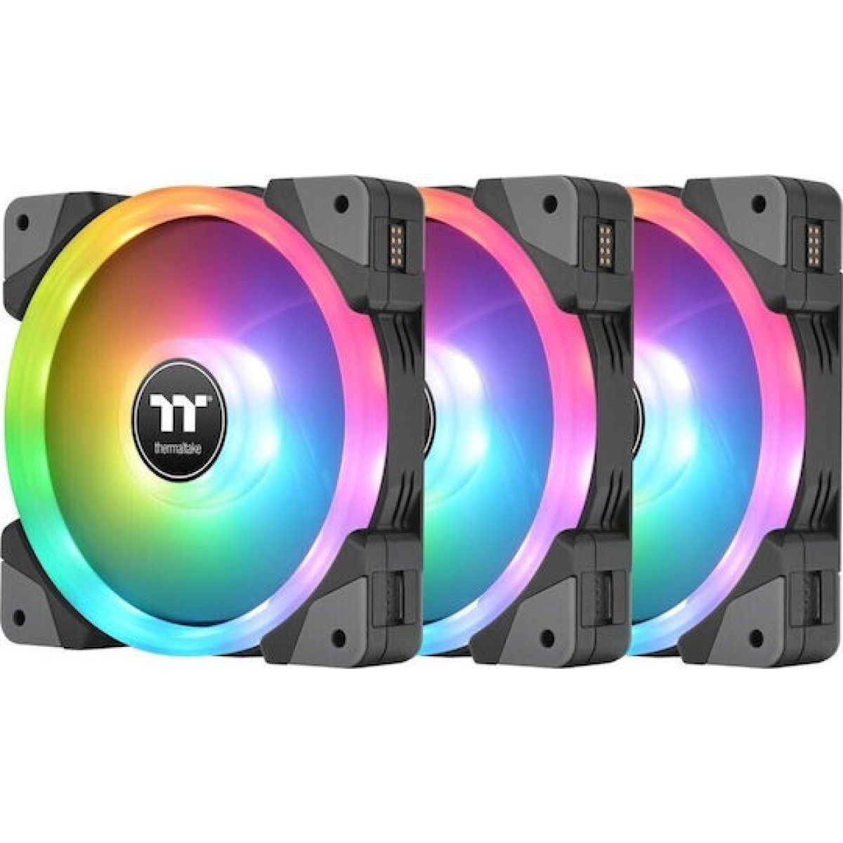 Thermaltake Swafan EX12 Set Case Fan 120mm με RGB Φωτισμό και Σύνδεση 9-Pin 3τμχ