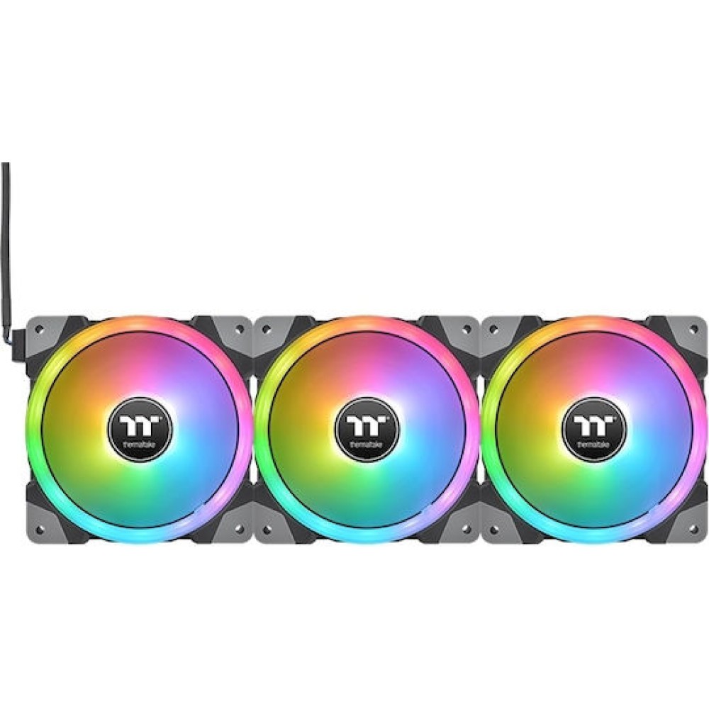 Thermaltake Swafan EX14 Set Case Fan 140mm με RGB Φωτισμό και Σύνδεση 9-Pin 3τμχ