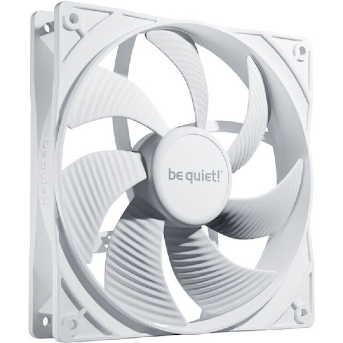 Be Quiet Pure Wings 3 Case Fan 140mm με Σύνδεση 4-Pin PWM Λευκό