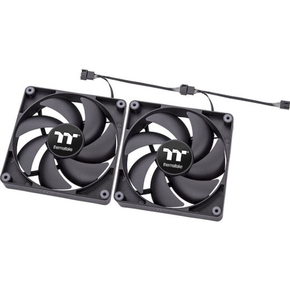 Thermaltake CT120 PC Case Fan με Σύνδεση 4-Pin PWM 2τμχ