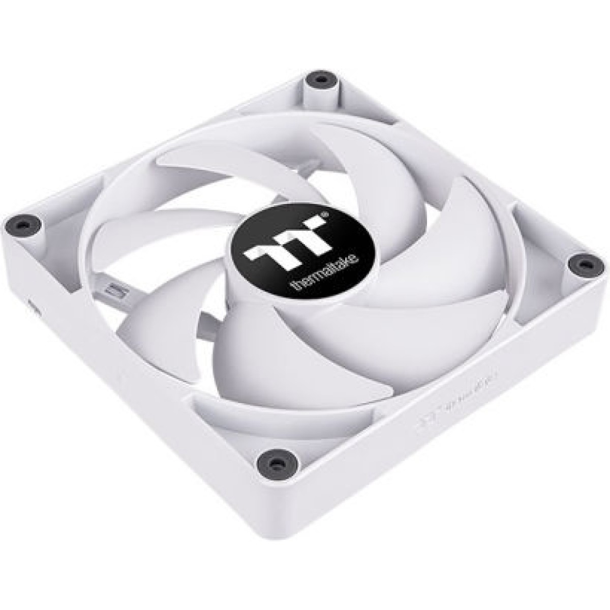 Thermaltake CT140 Case Fan με Λευκό Φωτισμό και Σύνδεση 4-Pin PWM 2τμχ Λευκό