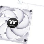 Thermaltake CT140 Case Fan με Λευκό Φωτισμό και Σύνδεση 4-Pin PWM 2τμχ Λευκό