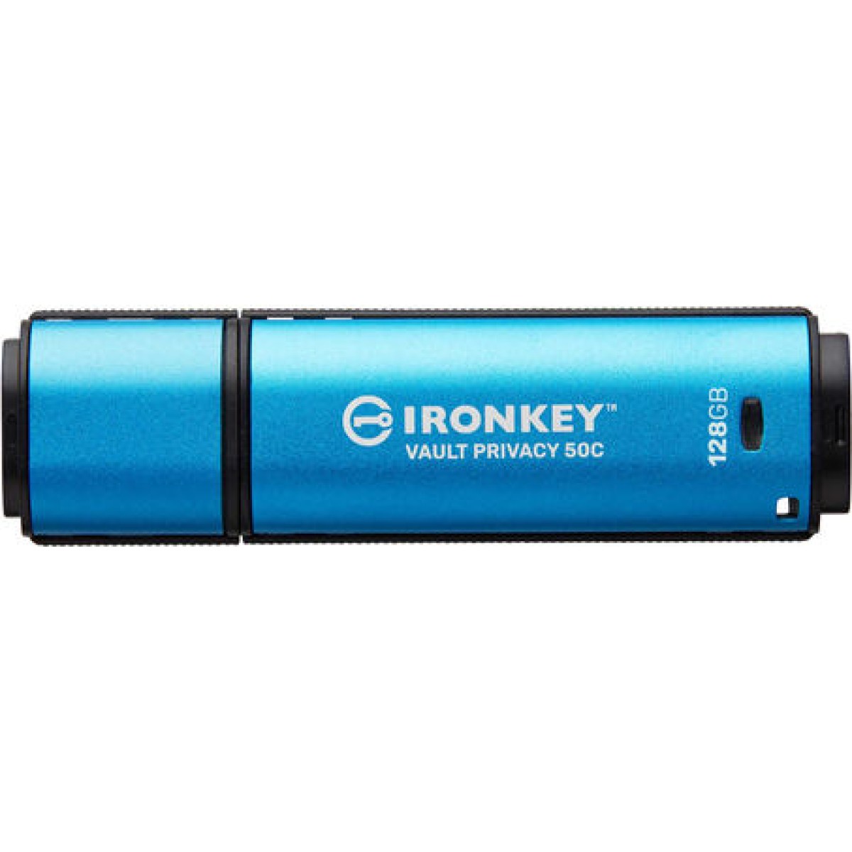 Kingston IronKey Vault Privacy 50 128GB USB 3.2 Stick με σύνδεση USB-C Μπλε