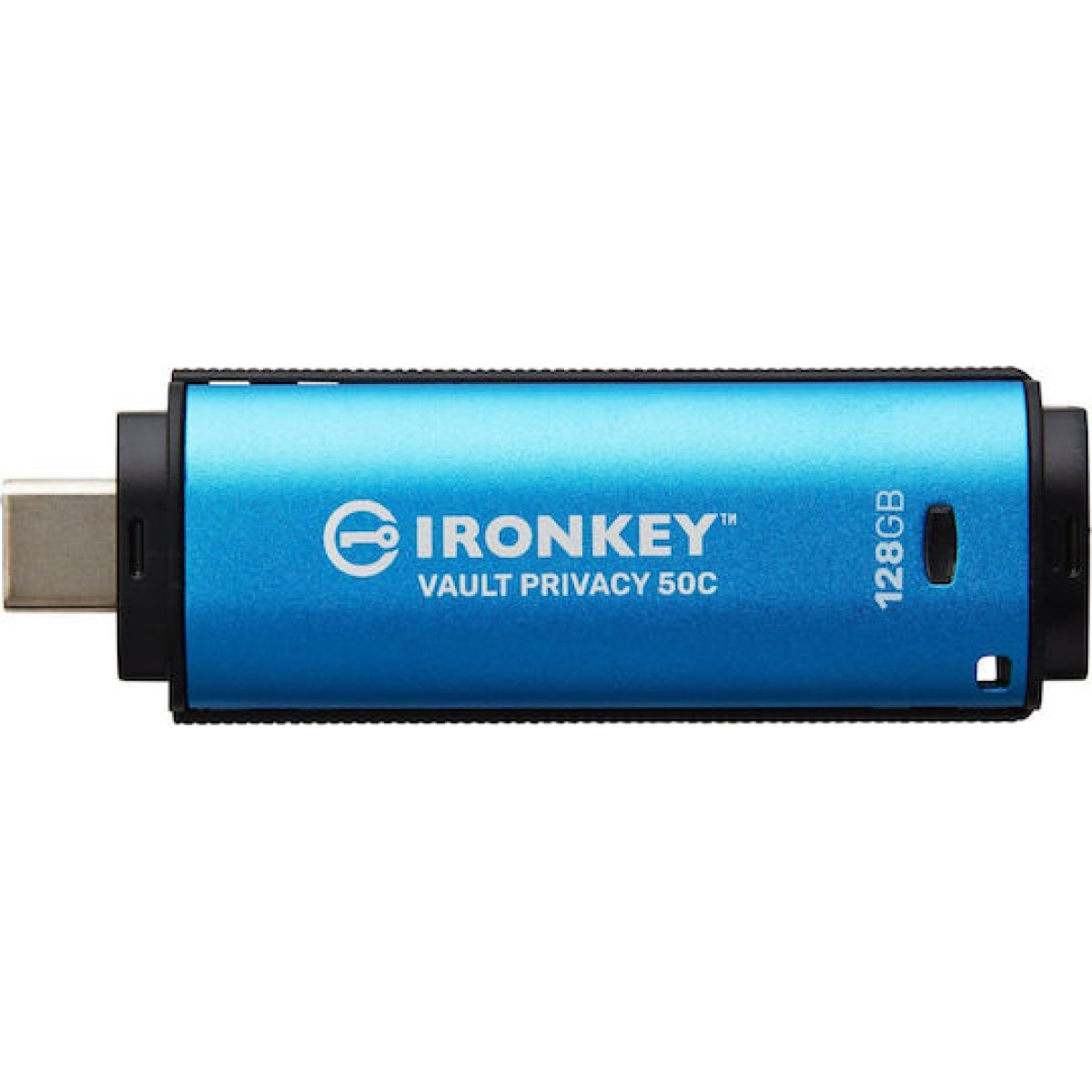 Kingston IronKey Vault Privacy 50 128GB USB 3.2 Stick με σύνδεση USB-C Μπλε