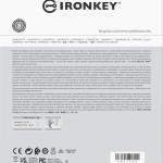 Kingston IronKey Vault Privacy 50 128GB USB 3.2 Stick με σύνδεση USB-C Μπλε
