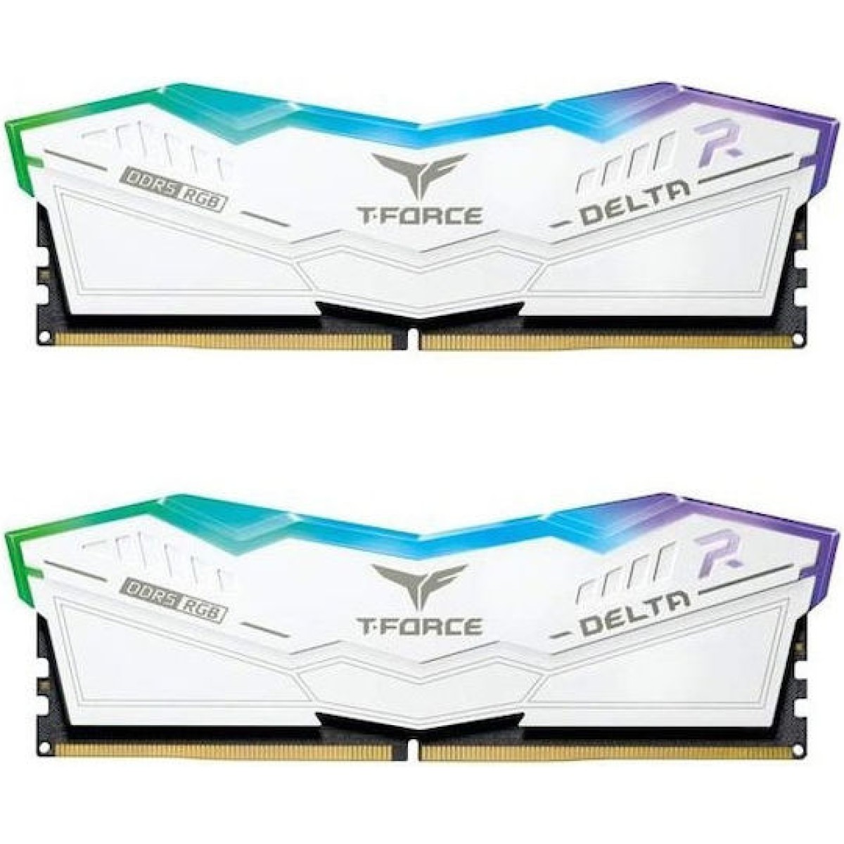 TeamGroup Delta RGB DDR5 32GB RAM με 2x16GB Modules και Ταχύτητα 7800 για Desktop