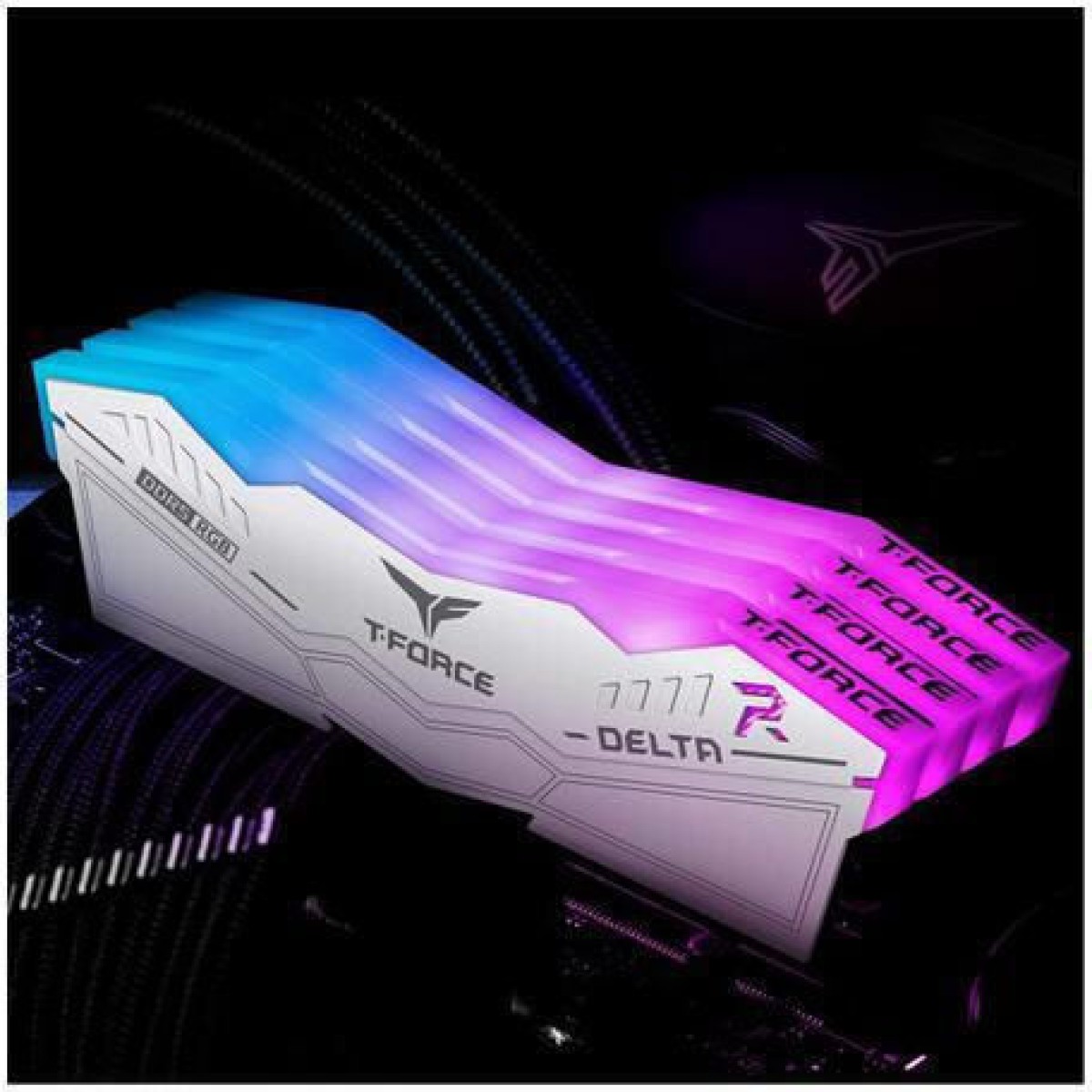 TeamGroup Delta RGB DDR5 32GB RAM με 2x16GB Modules και Ταχύτητα 7800 για Desktop