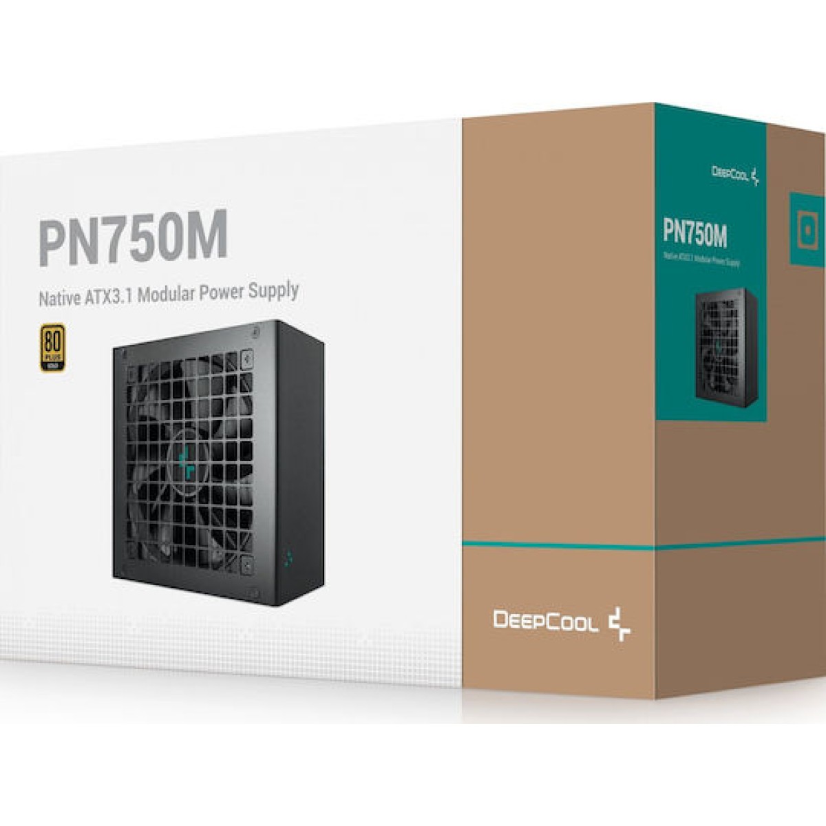 Deepcool PN750M 750W Μαύρο Τροφοδοτικό Υπολογιστή Full Modular 80 Plus Gold