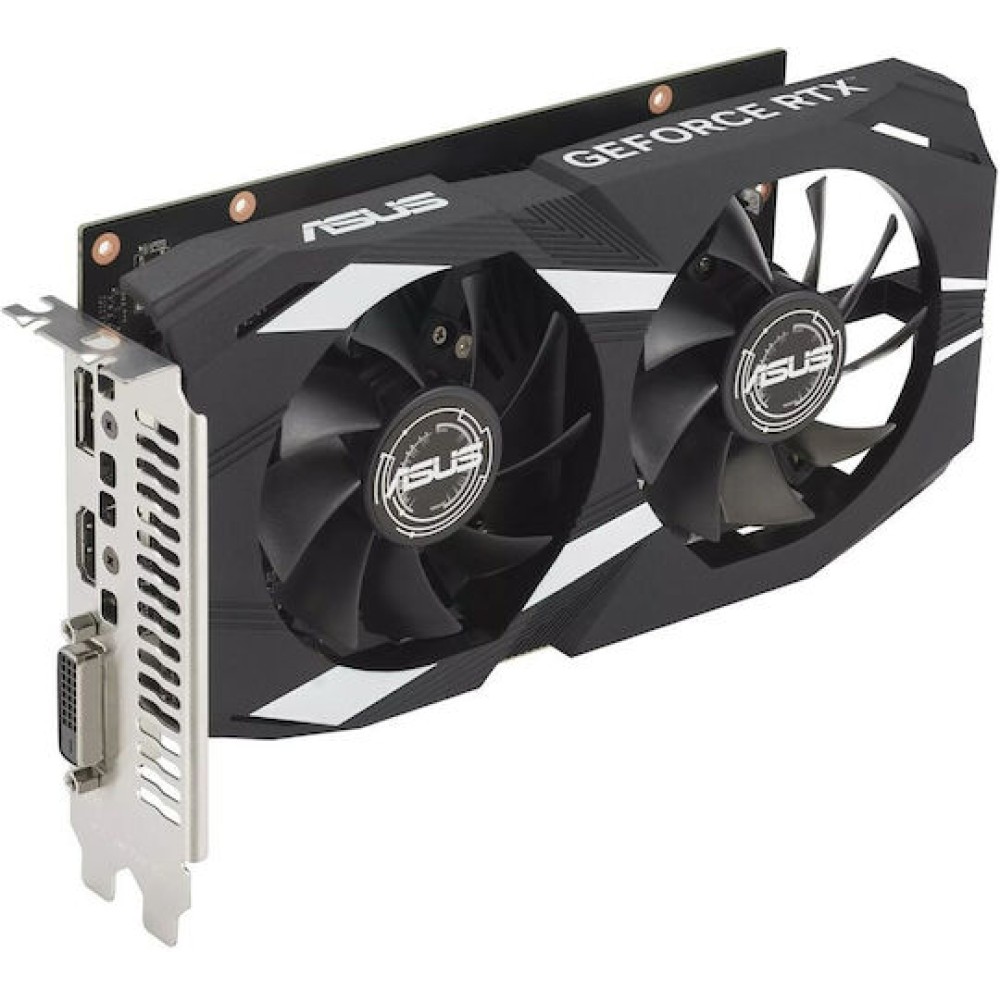 Asus GeForce RTX 3050 6GB GDDR6 Dual OC Κάρτα Γραφικών