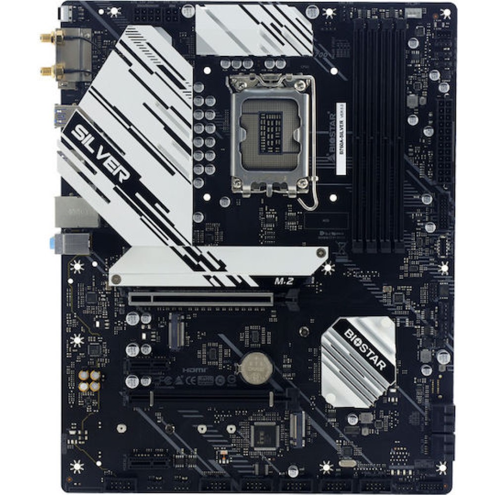 Biostar B760A rev. 6.0 Motherboard ATX με Intel 1700 Socket