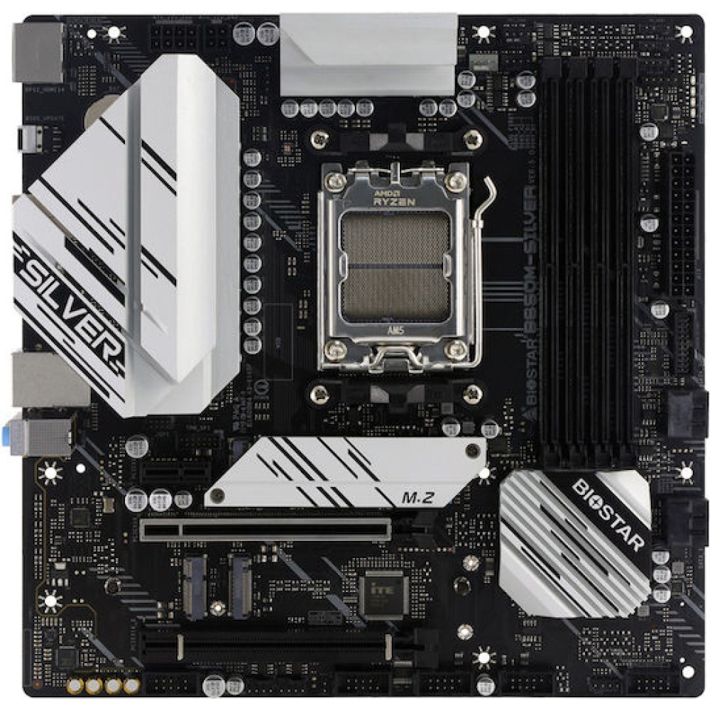 Biostar B650M-Silver Ver. 5.x Motherboard Micro ATX με AMD AM5 Socket