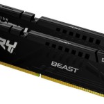 Kingston Fury Beast DDR5 16GB RAM με 2x8GB Modules και Ταχύτητα 5600 για Desktop