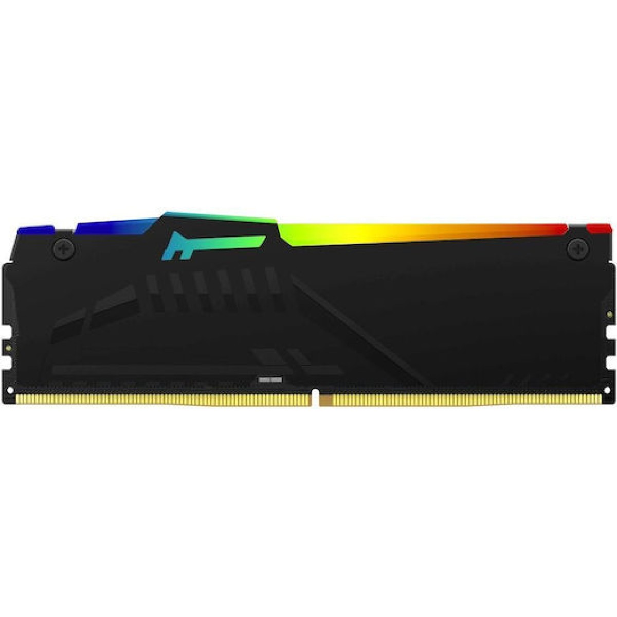 Kingston Fury Beast RGB DDR5 με Module 1x32GB και Ταχύτητα 6000 για Desktop