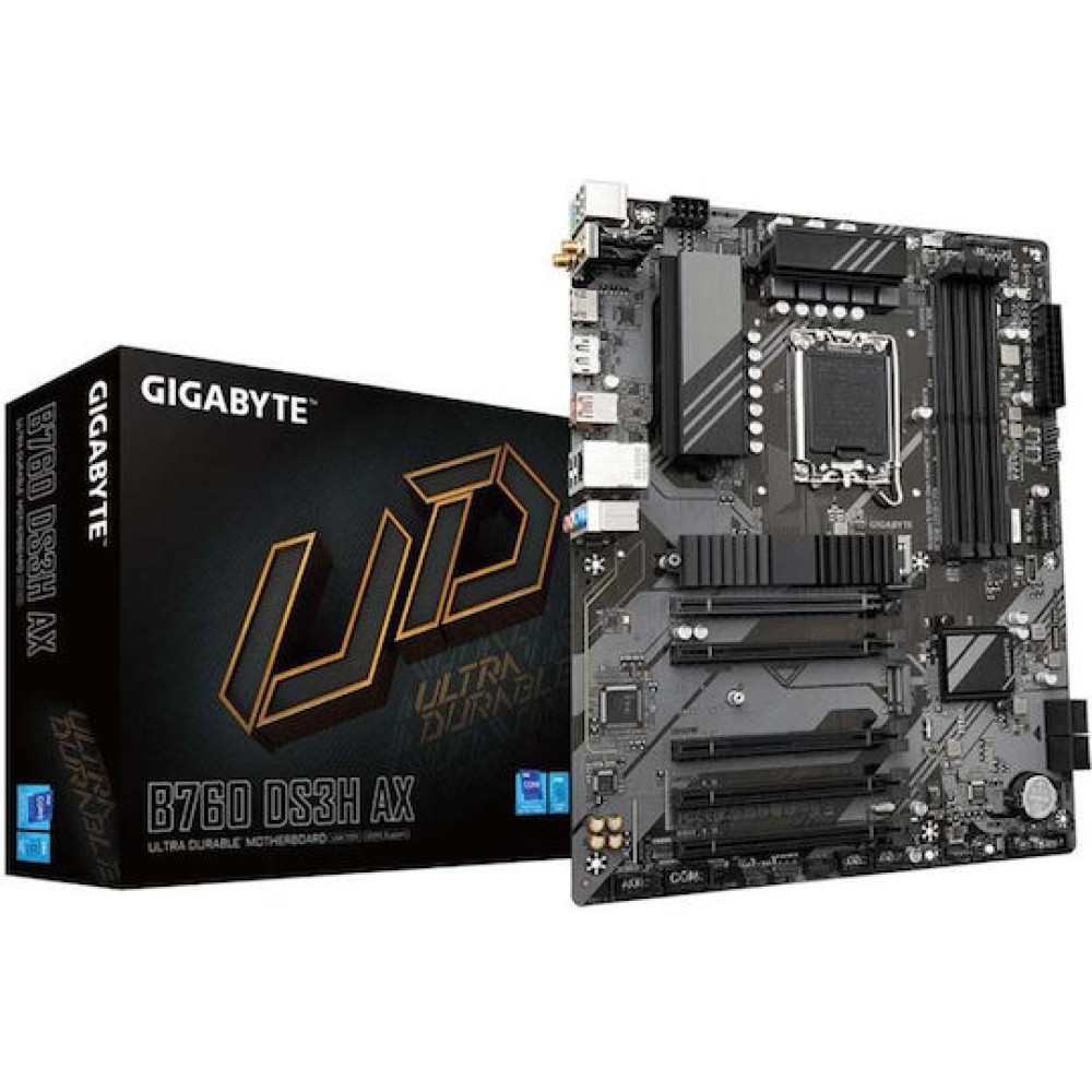 Gigabyte B760 DS3H AX rev. 1.x Wi-Fi Motherboard ATX με Intel 1700 Socket