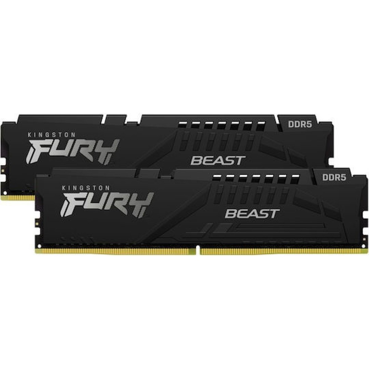 Kingston Fury Beast RGB DDR5 64GB RAM με 2x32GB Modules και Ταχύτητα 5600 για Desktop