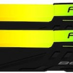 Kingston Fury Beast RGB DDR5 64GB RAM με 2x32GB Modules και Ταχύτητα 5600 για Desktop