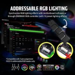 Enermax Aquafusion ADV Υδρόψυξη Επεξεργαστή Διπλού Ανεμιστήρα 120mm για Socket AM4/AM5/1700/1200/115x με RGB Φωτισμό Λευκή