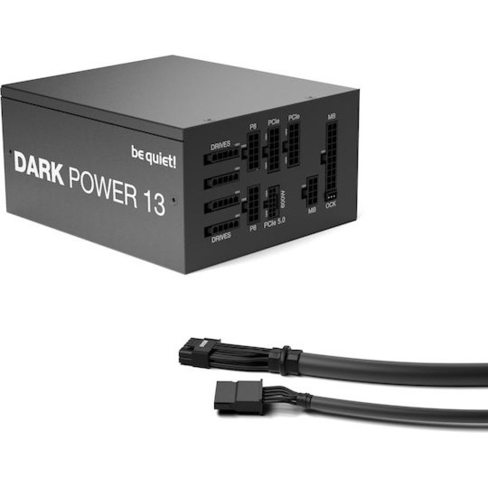 Be Quiet Dark Power 13 1000W Μαύρο Τροφοδοτικό Υπολογιστή Full Modular 80 Plus Titanium