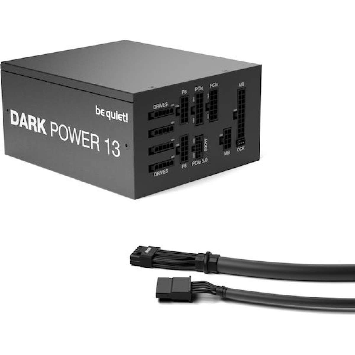 Be Quiet Dark Power 13 1000W Μαύρο Τροφοδοτικό Υπολογιστή Full Modular 80 Plus Titanium