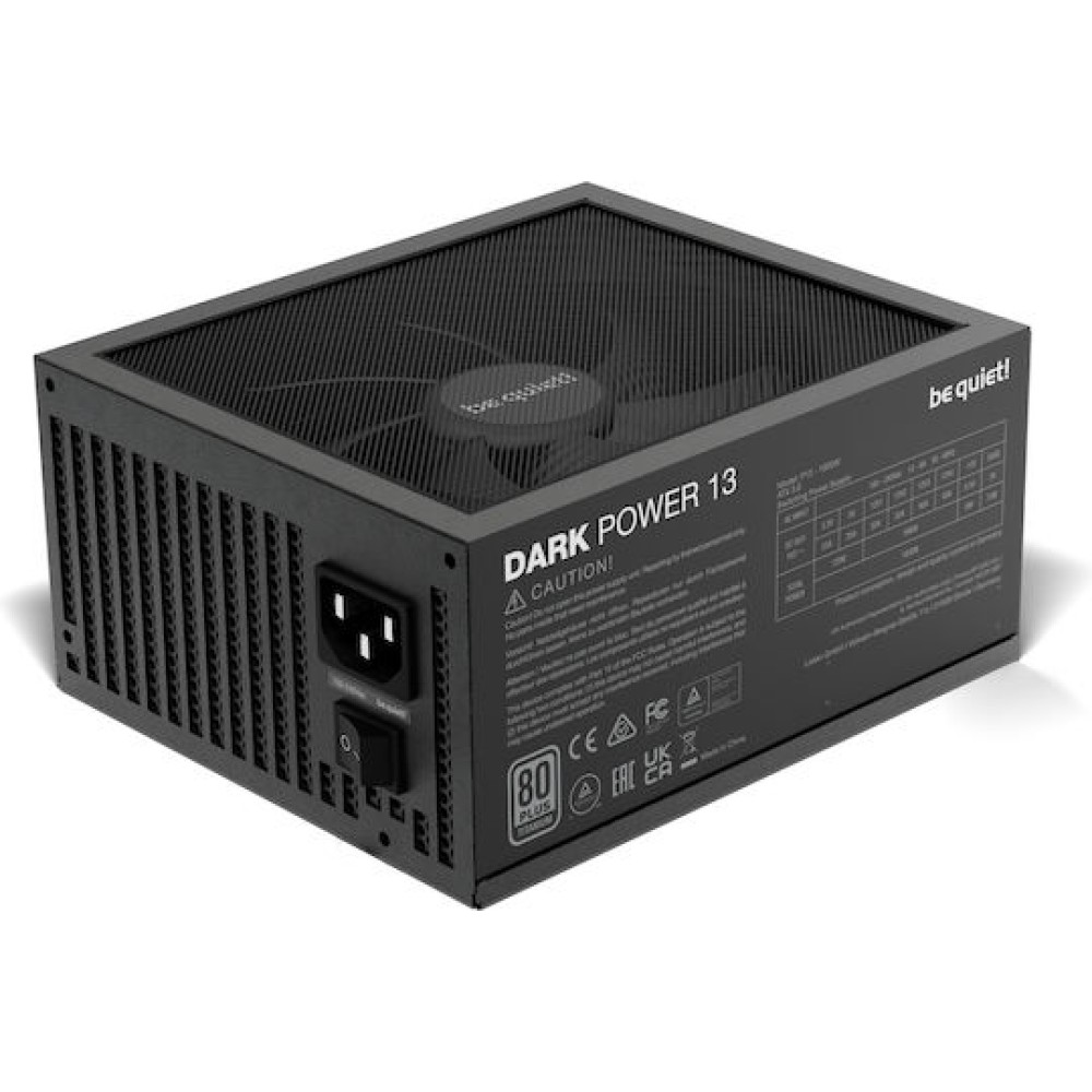 Be Quiet Dark Power 13 1000W Μαύρο Τροφοδοτικό Υπολογιστή Full Modular 80 Plus Titanium
