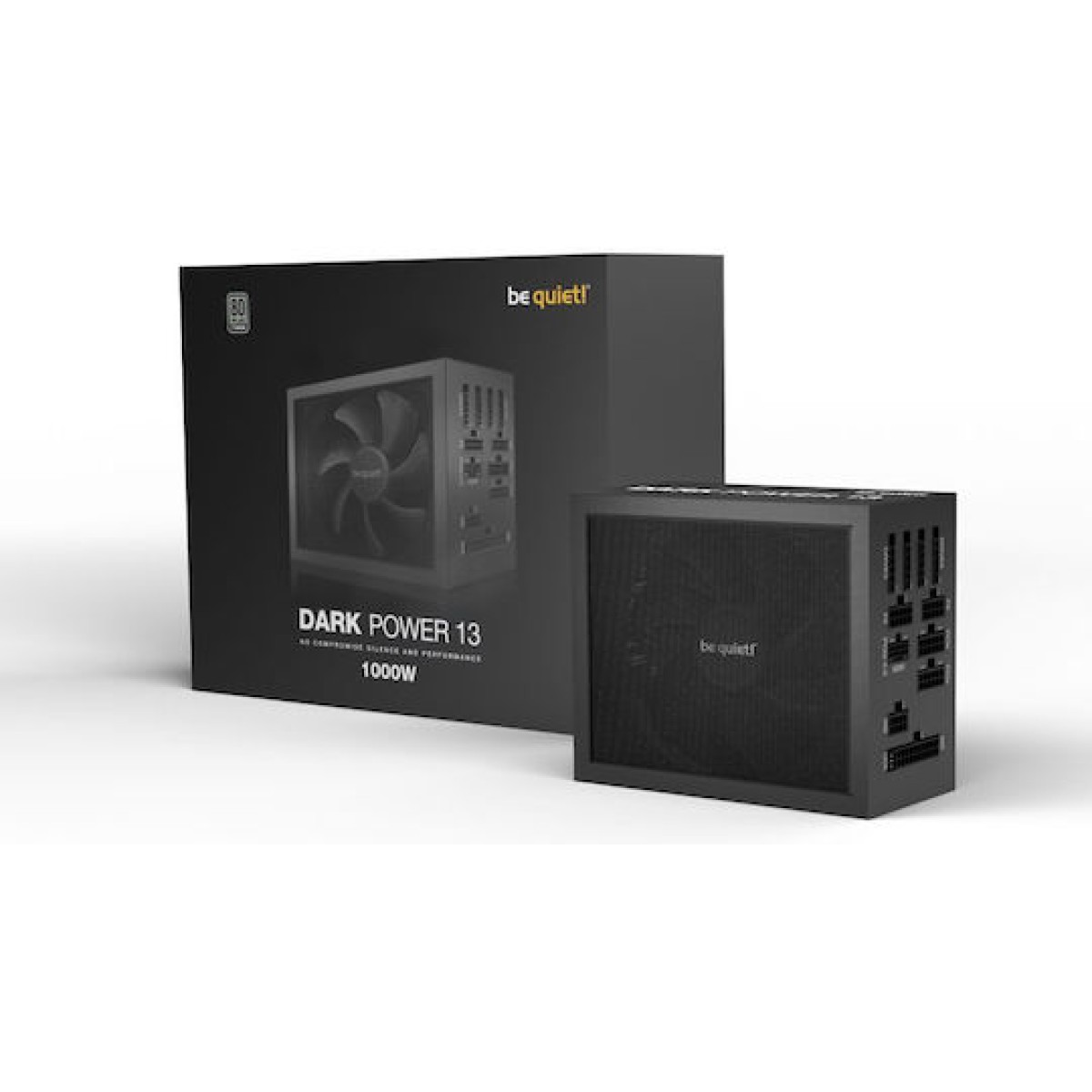 Be Quiet Dark Power 13 1000W Μαύρο Τροφοδοτικό Υπολογιστή Full Modular 80 Plus Titanium