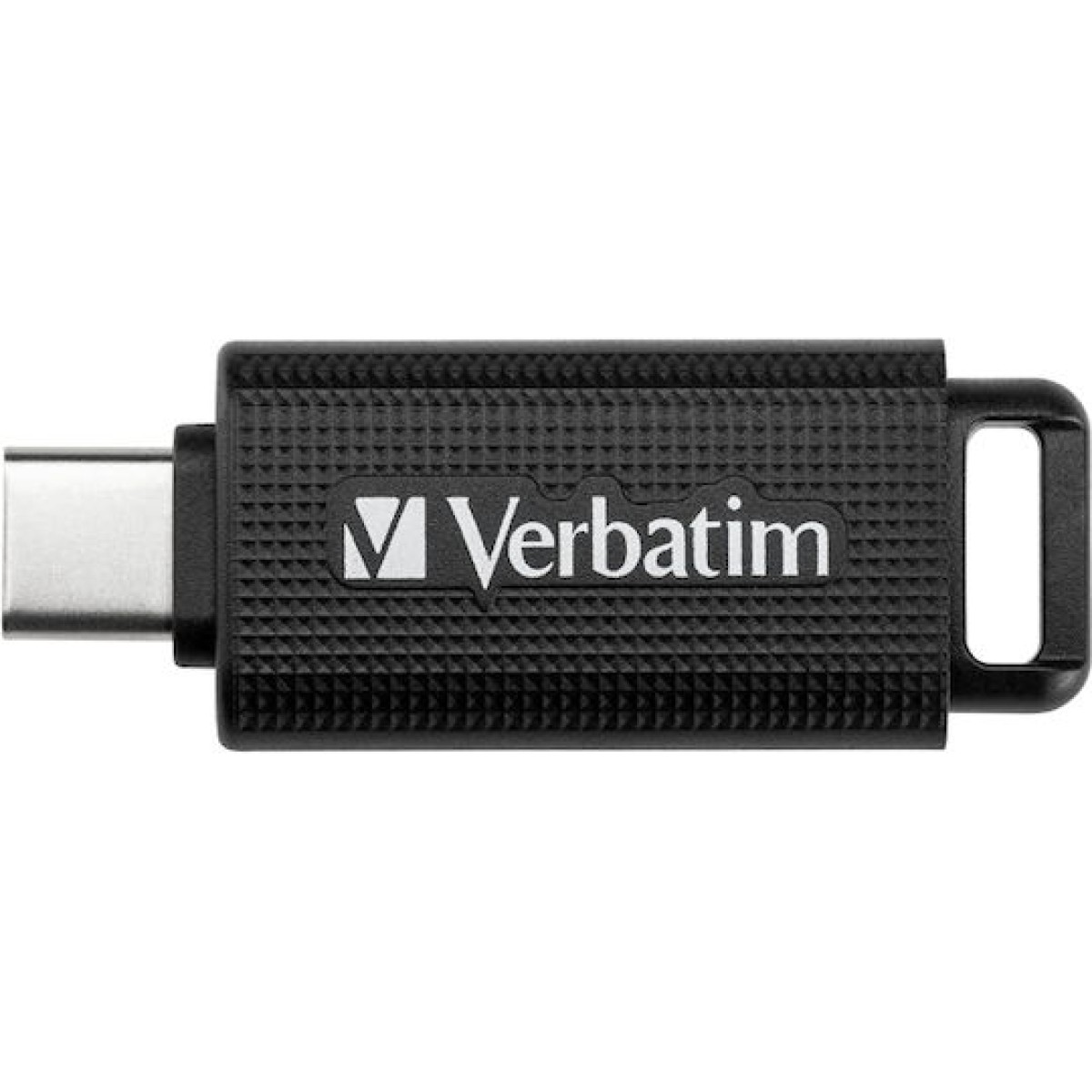 Verbatim Retractable 128GB USB 3.2 Stick με σύνδεση USB-C Μαύρο