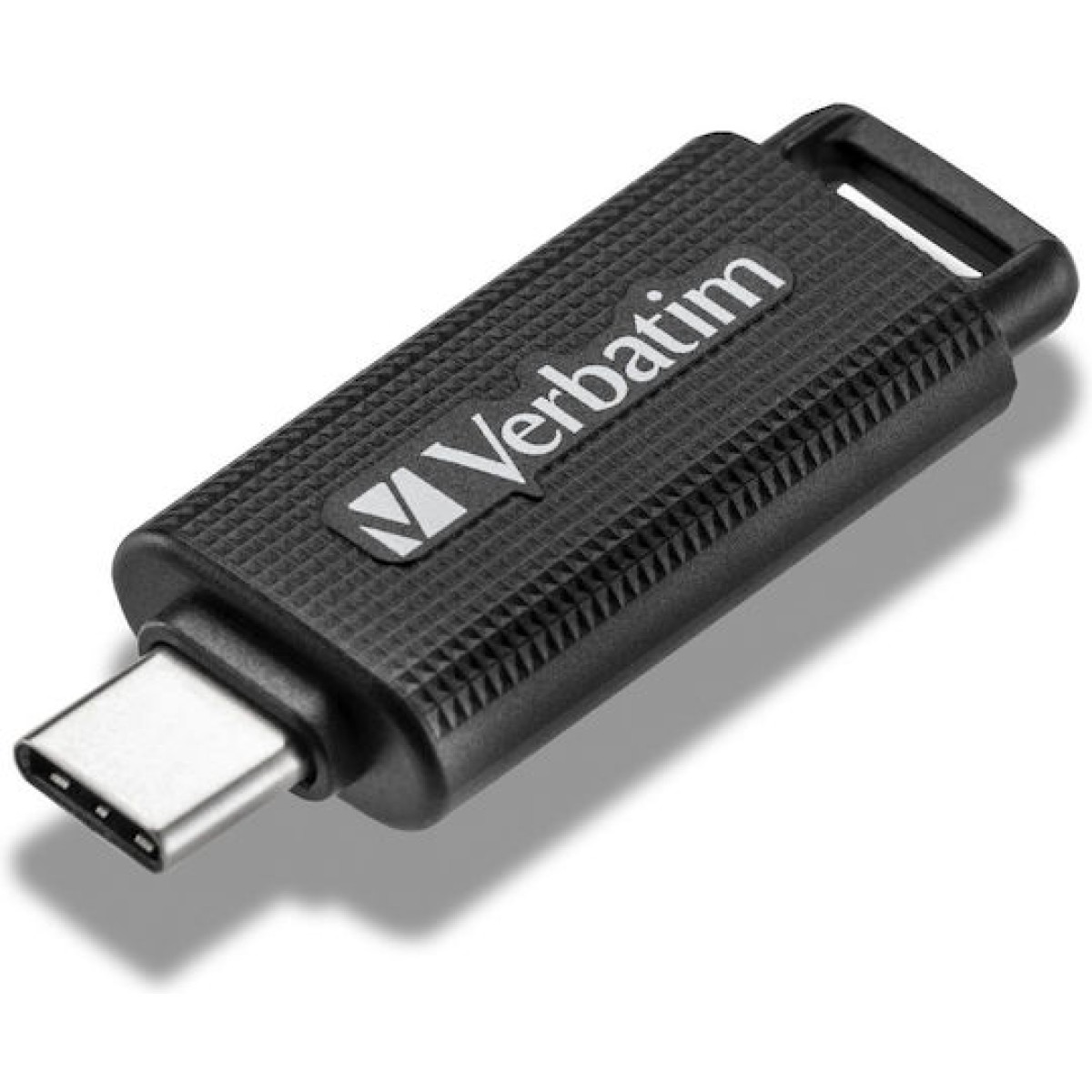 Verbatim Retractable 128GB USB 3.2 Stick με σύνδεση USB-C Μαύρο