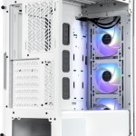 CoolerMaster Masterbox TD500 Mesh V2 Gaming Midi Tower Κουτί Υπολογιστή με Πλαϊνό Παράθυρο και RGB Φωτισμό Λευκό
