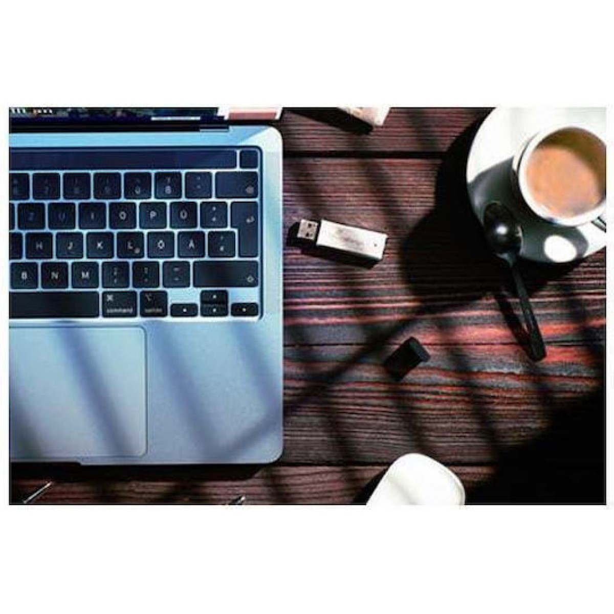 MediaRange 64GB USB 3.0 Stick Ασημί