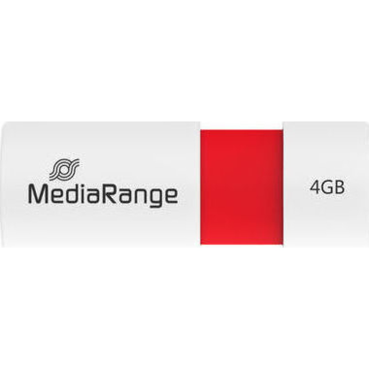 MediaRange 4GB USB 2.0 Stick Κόκκινο
