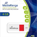 MediaRange 4GB USB 2.0 Stick Κόκκινο