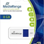 MediaRange 8GB USB 2.0 Stick Ασημί