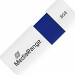 MediaRange 8GB USB 2.0 Stick Ασημί